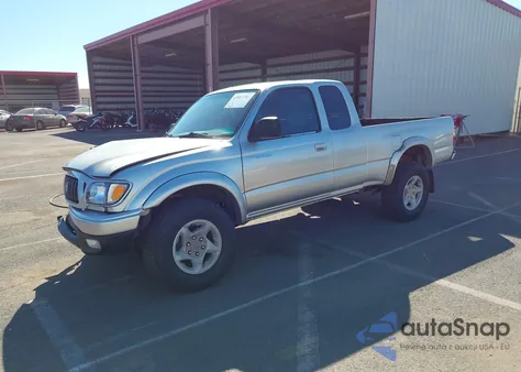 2002 Toyota Tacoma Prerunner V6 из США, поврежденный, VIN 5TESN92N62Z009408